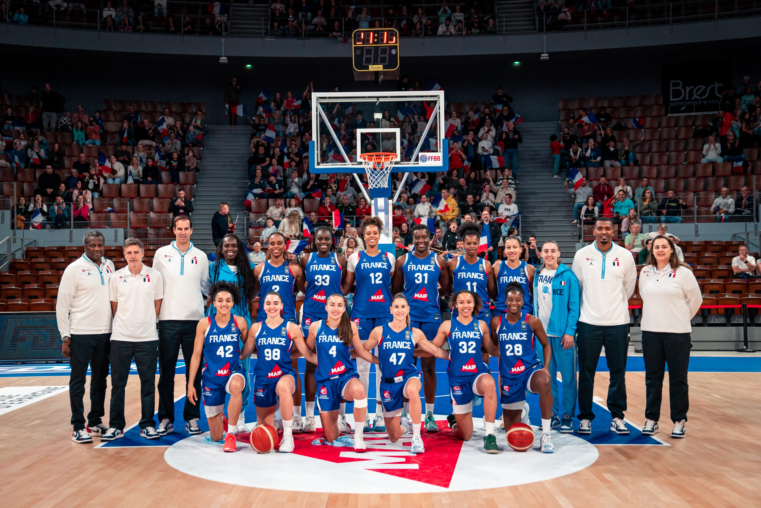 Equipe de france féminine © Bastien Hardy